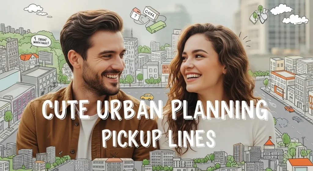 Cute Urban Planning Pickup Lines