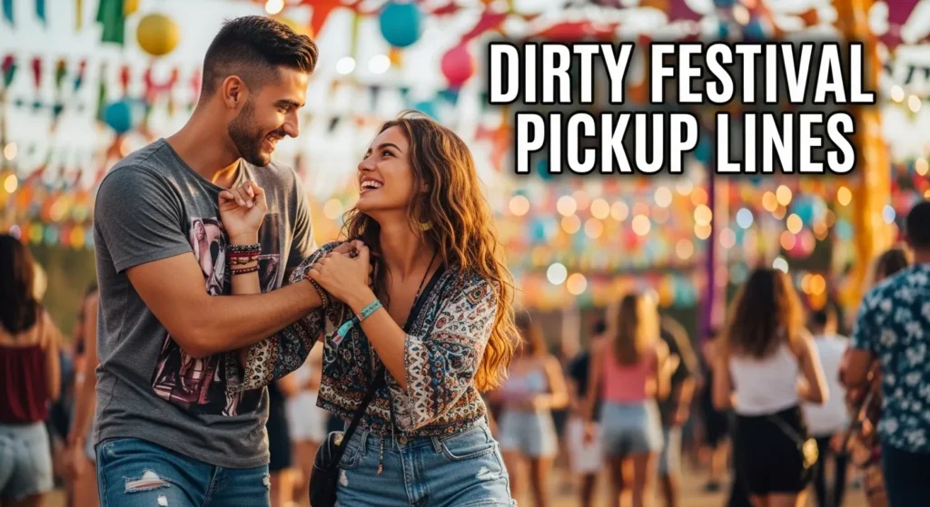 Dirty Festival Pickup Lines