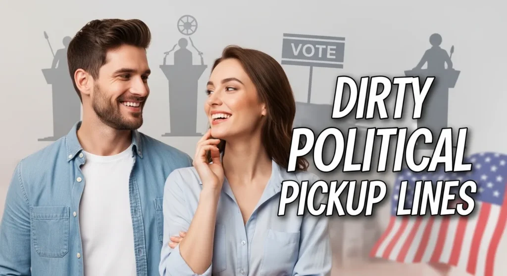 Dirty Political Pickup Lines