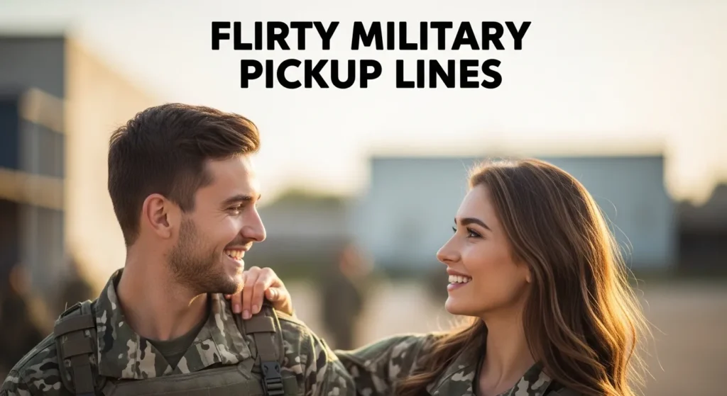 Flirty Military Pickup Lines