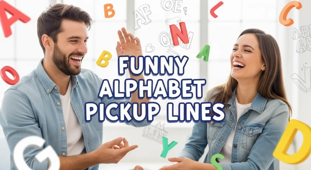 Funny Alphabet Pickup Lines