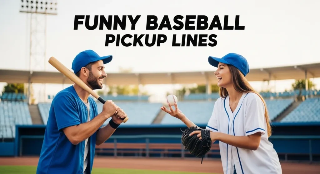 Funny Baseball Pickup Lines