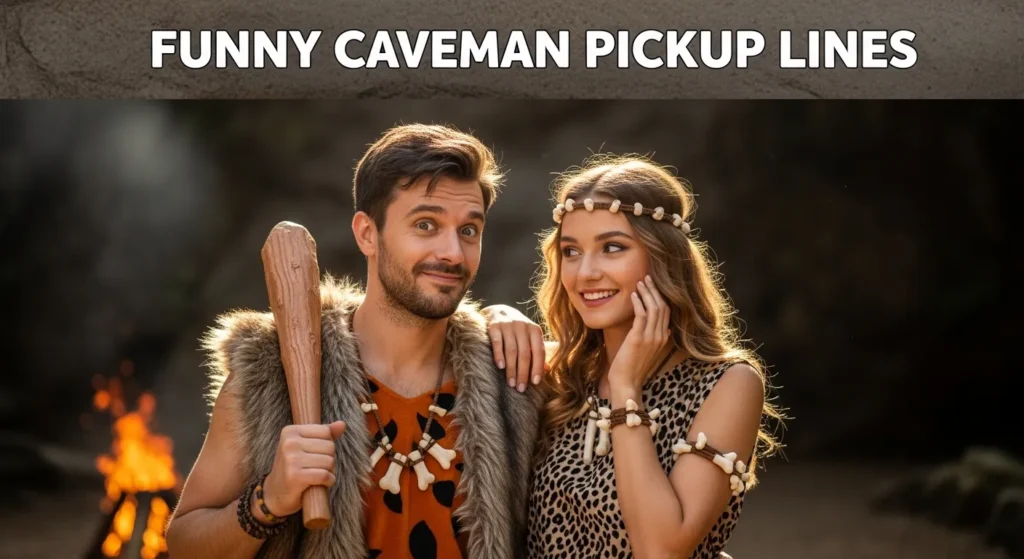 Funny Caveman Pickup Lines