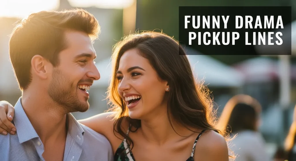 Funny Drama Pickup Lines