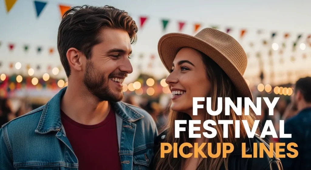 Funny Festival Pickup Lines