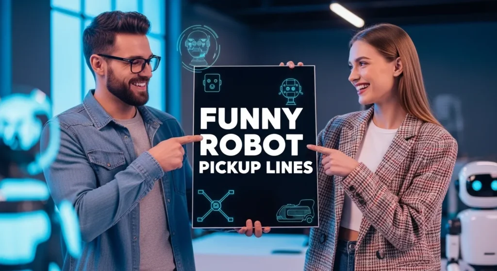 Funny Robot Pickup Lines