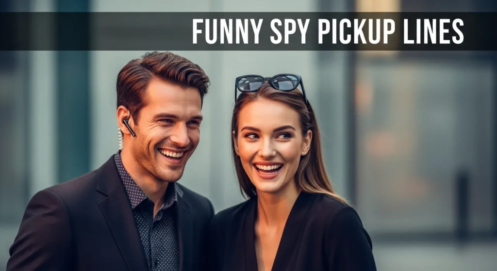 Funny Spy Pickup Lines 