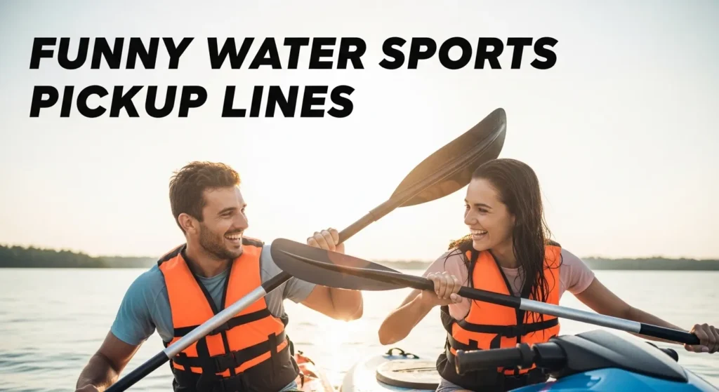 Funny Water Sports Pickup Lines