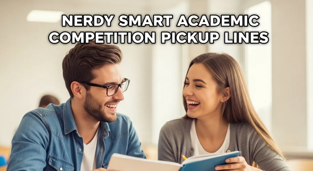 Nerdy Smart Academic Competition Pickup Lines