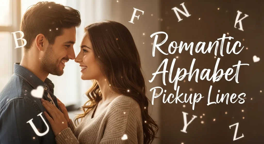 Romantic Alphabet Pickup Lines