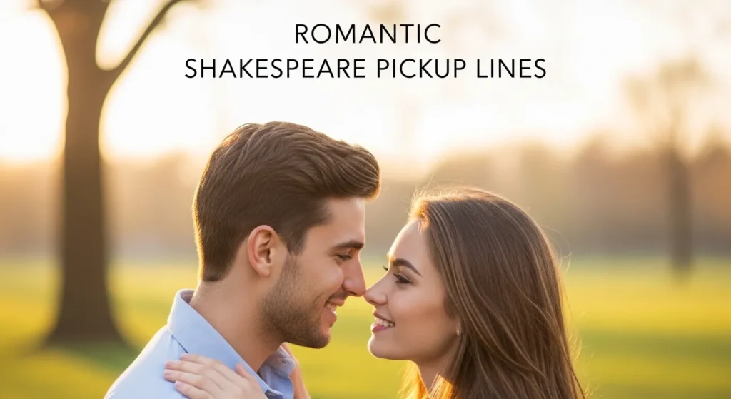 Romantic Shakespeare Pickup Lines