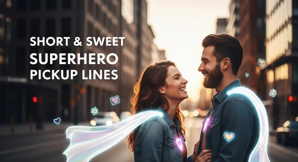 Short & Sweet Superhero Pickup Lines