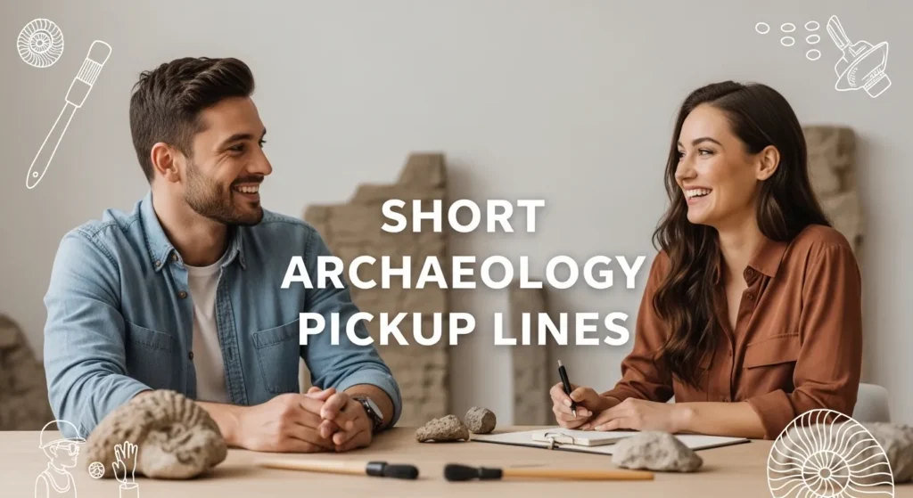 Short Archaeology Pickup Lines