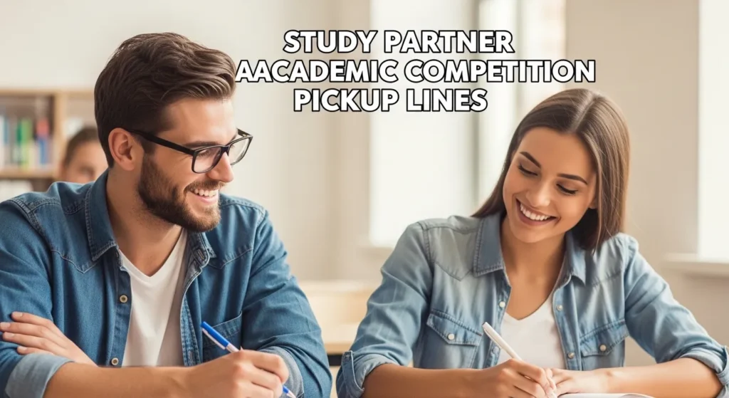Study Partner Academic Competition Pickup Lines