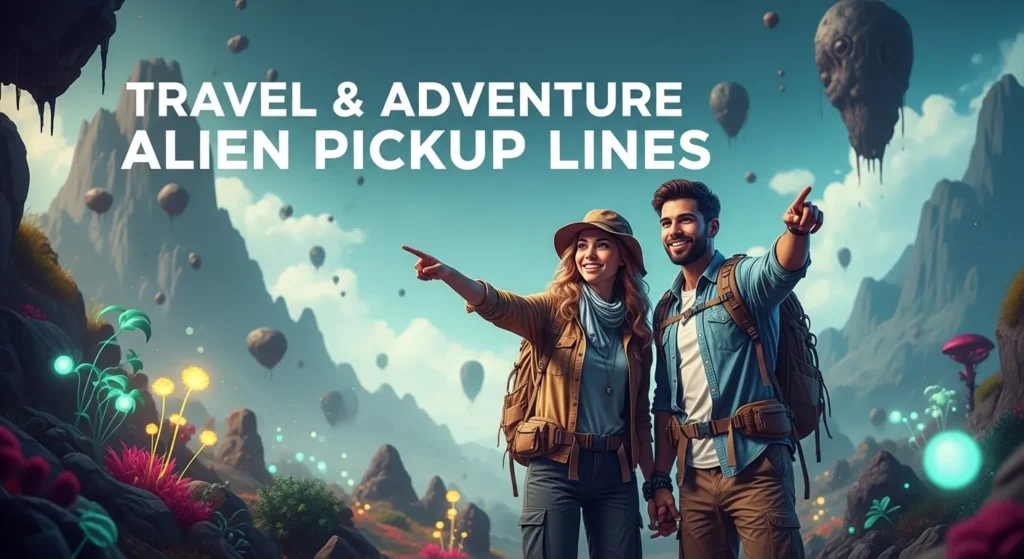 Travel & Adventure Alien Pickup Lines
