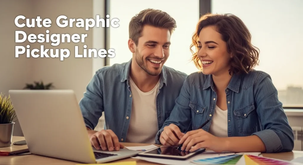 Cute Graphic Designer Pickup Lines