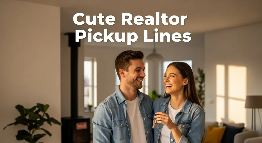 Cute Realtor Pickup Lines