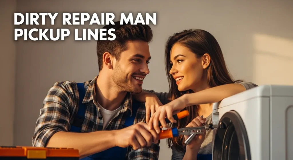Dirty Repair Man Pickup Lines