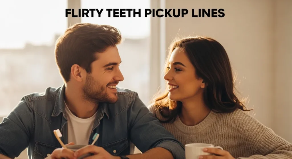 Flirty Teeth Pickup Lines