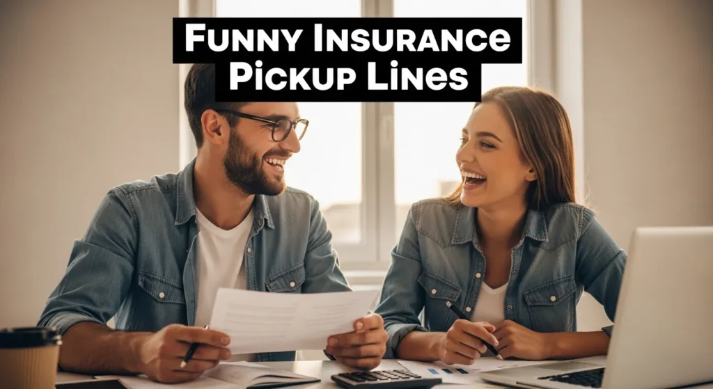 Funny Insurance Pickup Lines