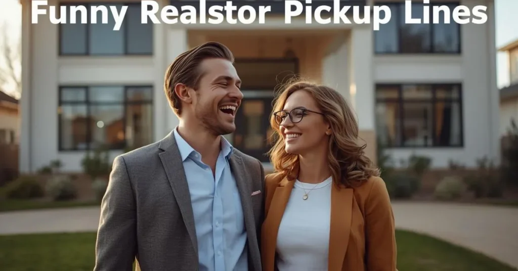 Funny Realtor Pickup Lines