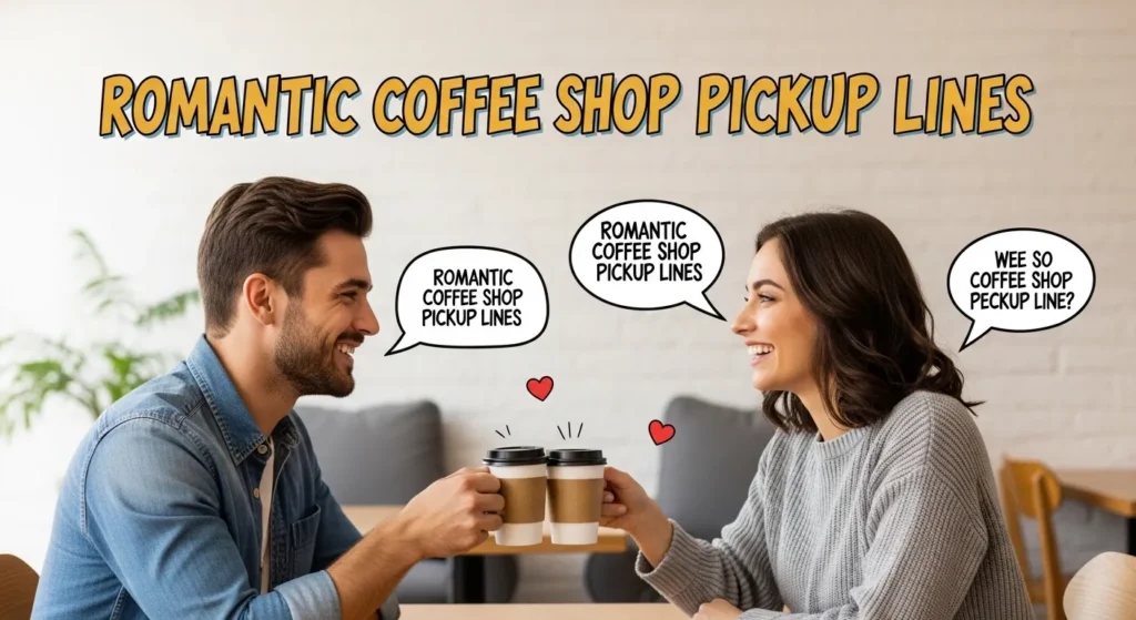 Romantic Coffee Shop Pickup Lines
