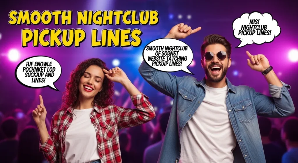 Smooth Nightclub Pickup Lines