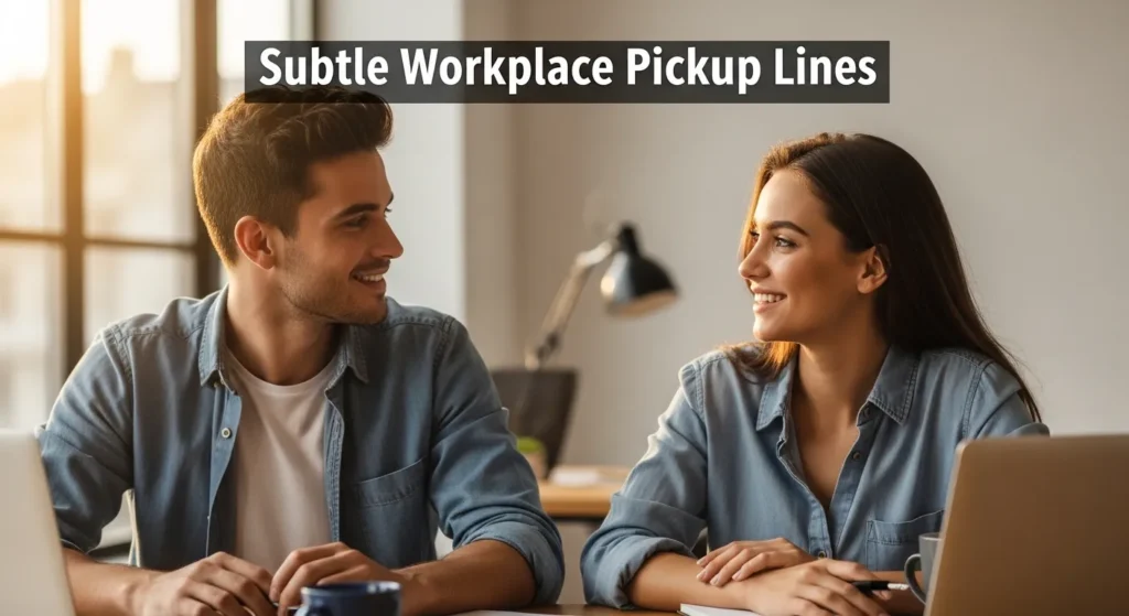 Subtle Workplace Pickup Lines
