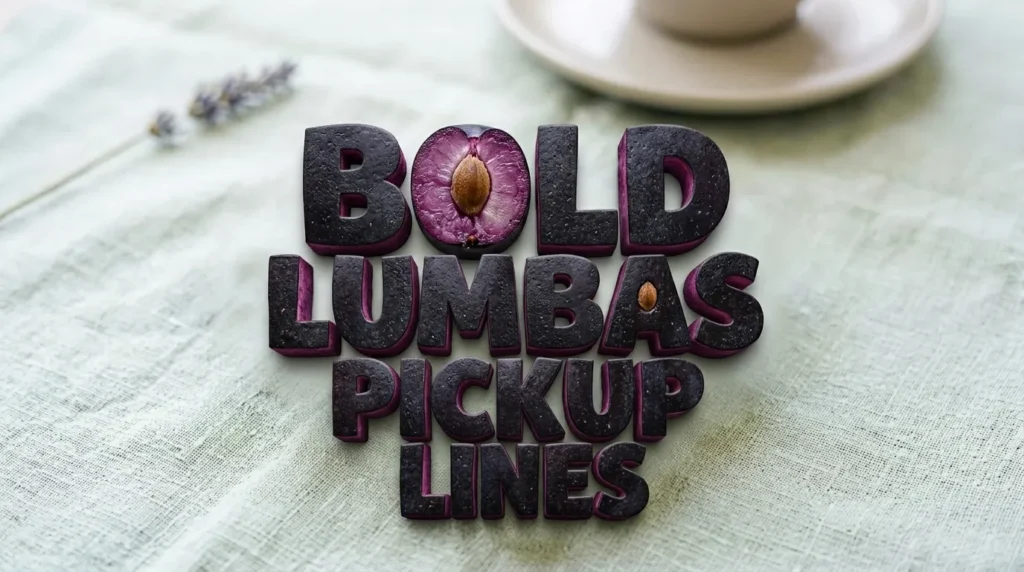 Bold Lumbas Pickup Lines