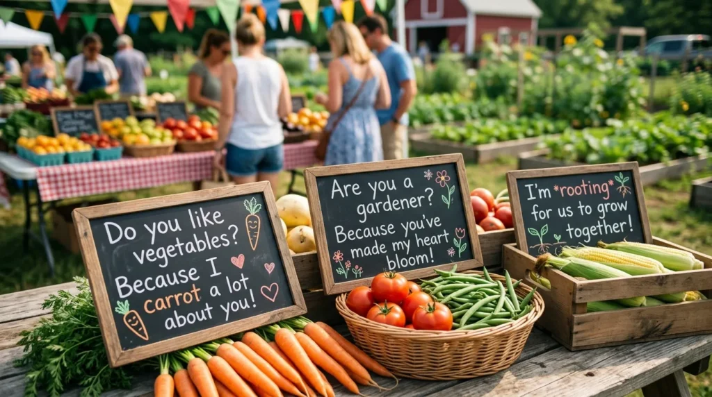Cheesy Garden & Farm Pick Up Lines