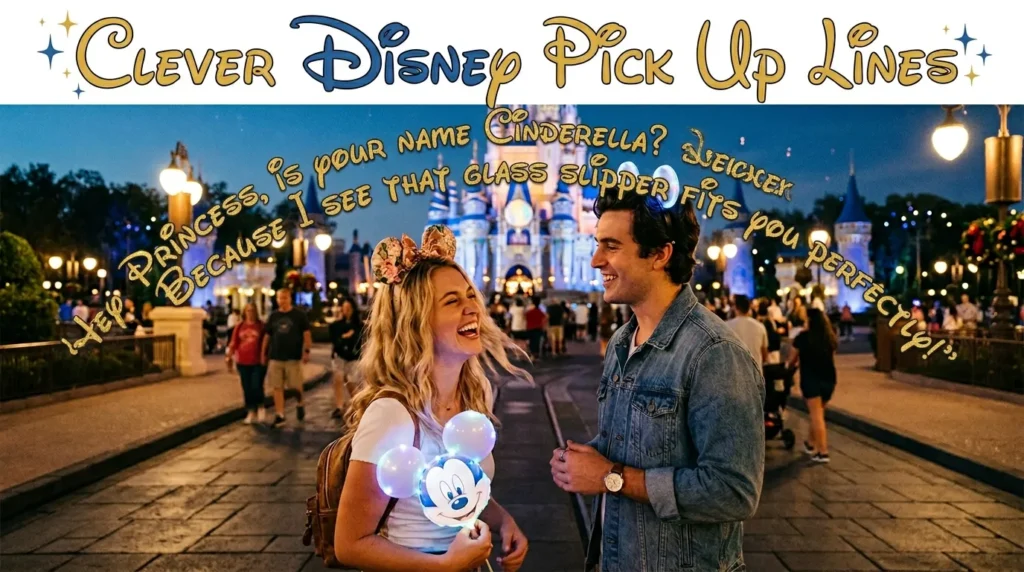Clever Disney Pick Up Lines