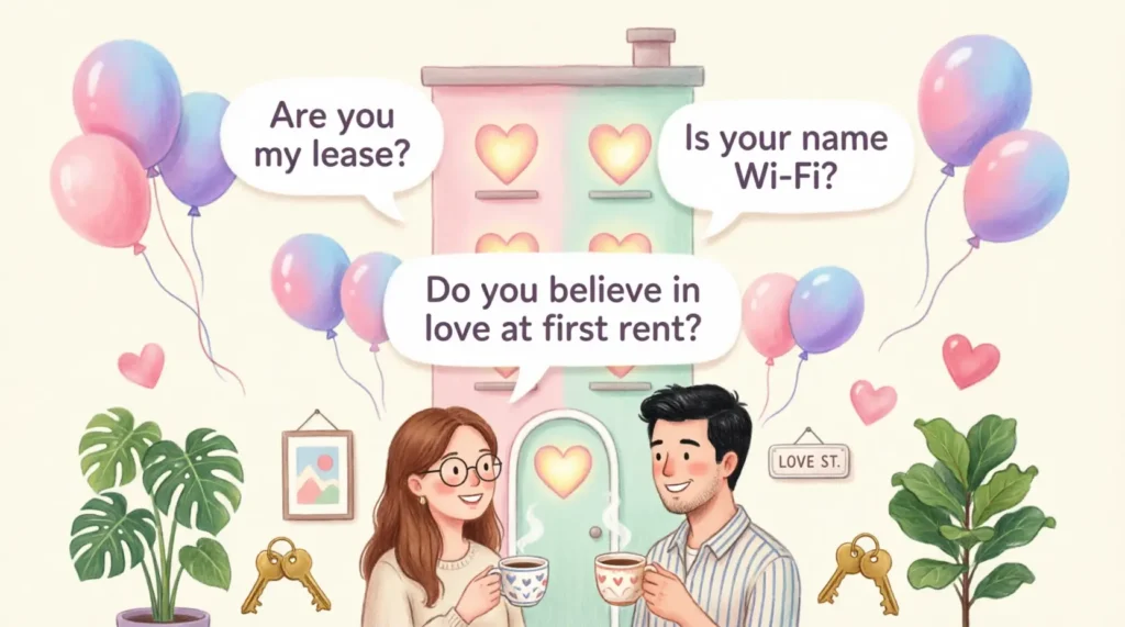 Cute Apartment Pick Up Lines