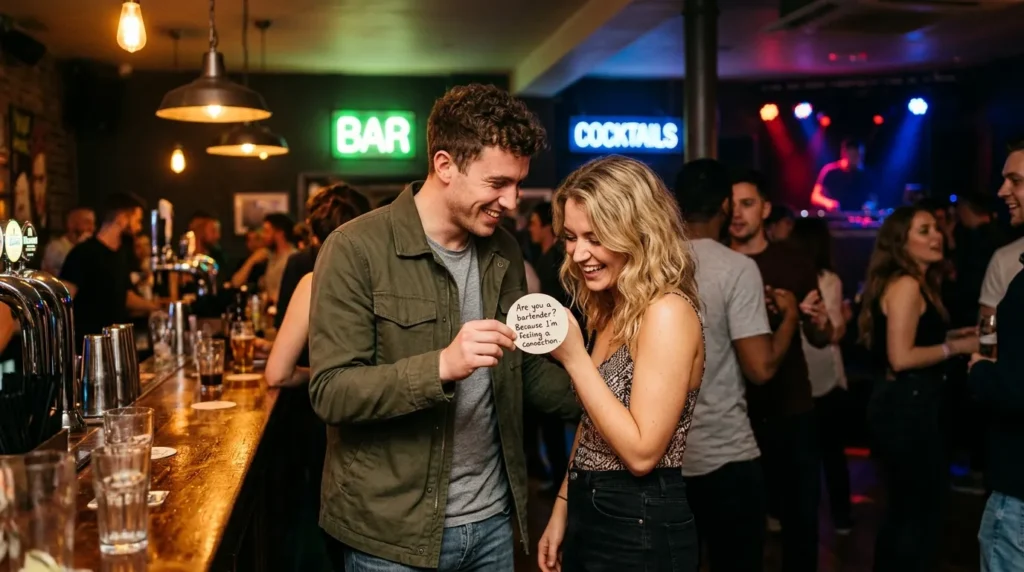 Cute Bars and Nightclubs Pick Up Lines