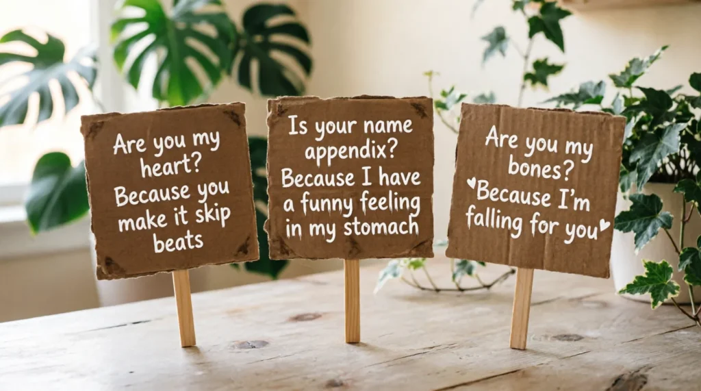 Cute Body Parts Pick Up Lines