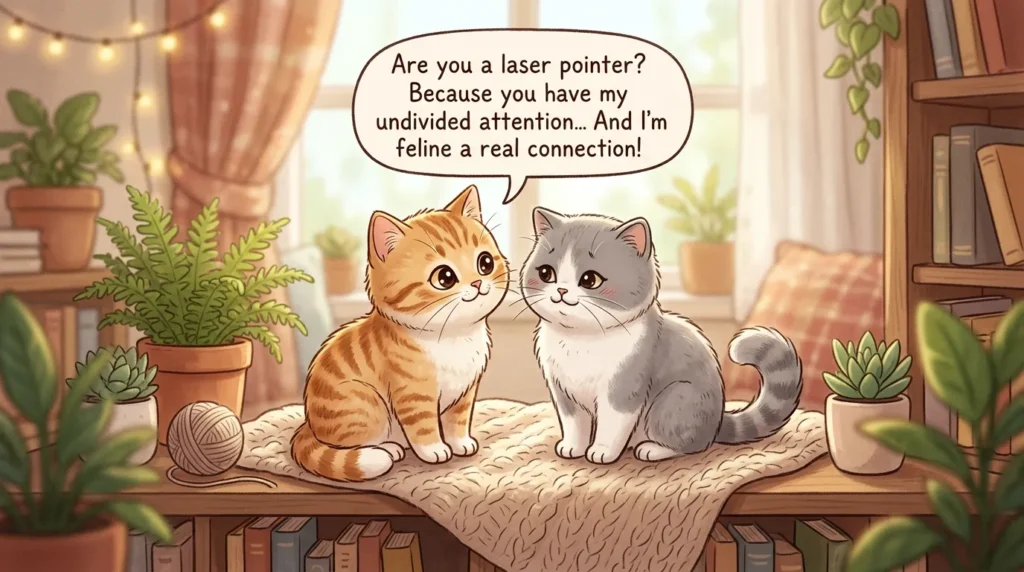 Cute Cat Pick Up Lines