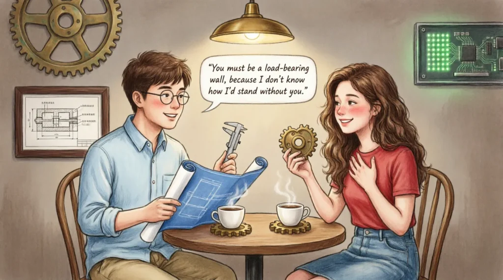 Cute Engineering Pick Up Lines 🥰🔧