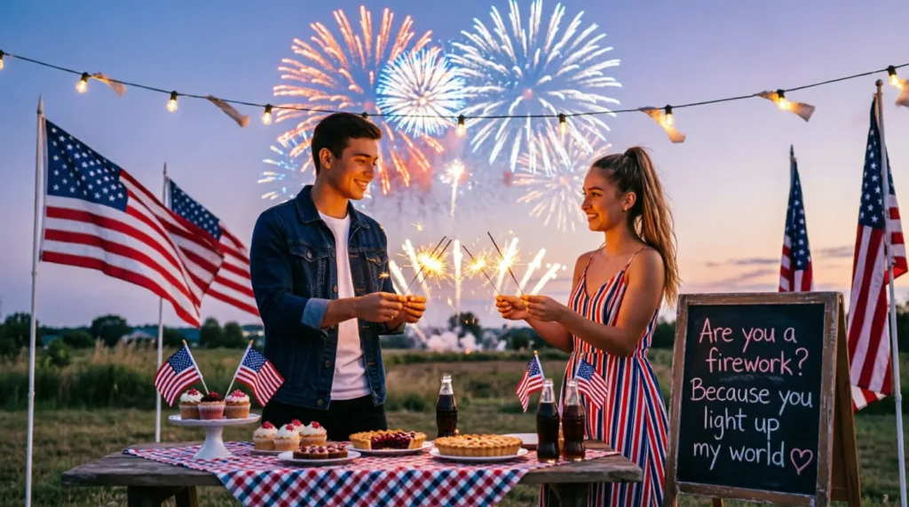 Cute Fourth of July Pick Up Lines