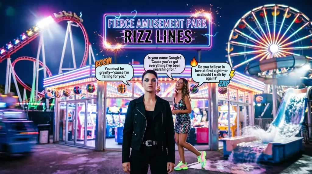 Fierce Amusement Park Water Park Fair Pick Up Lines