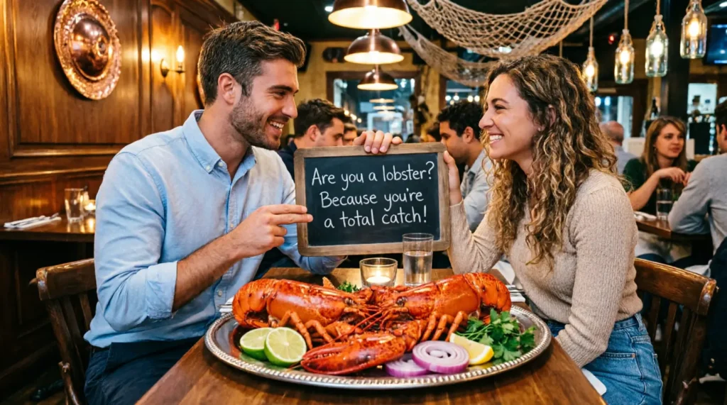Flirty Lobster Pickup Lines