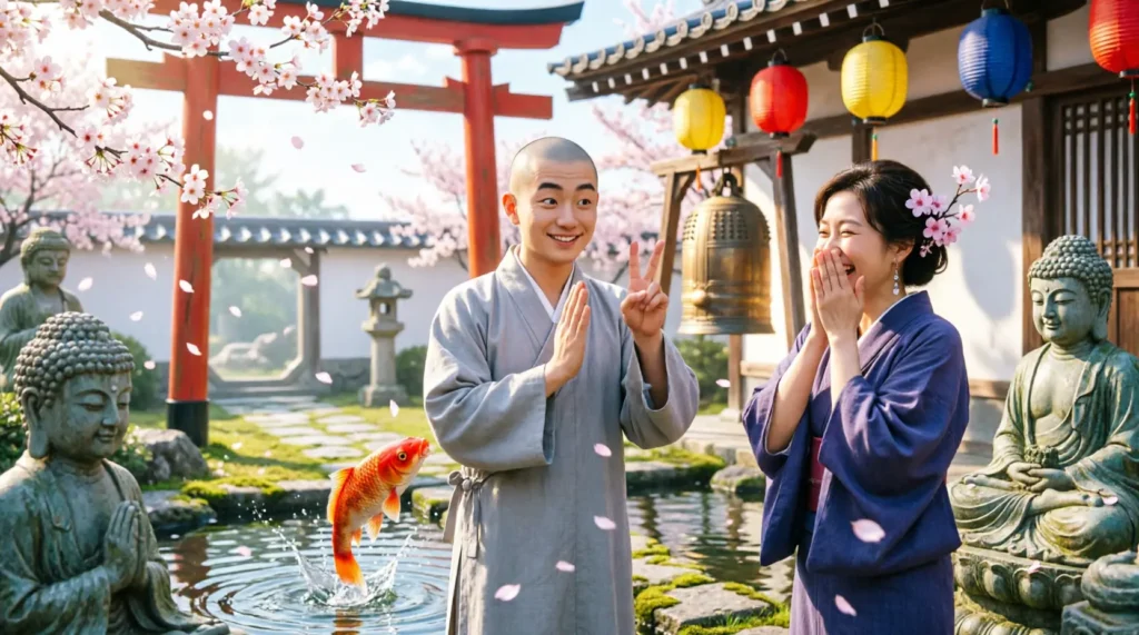 Funny Buddhism Zen Temple Pick Up Lines