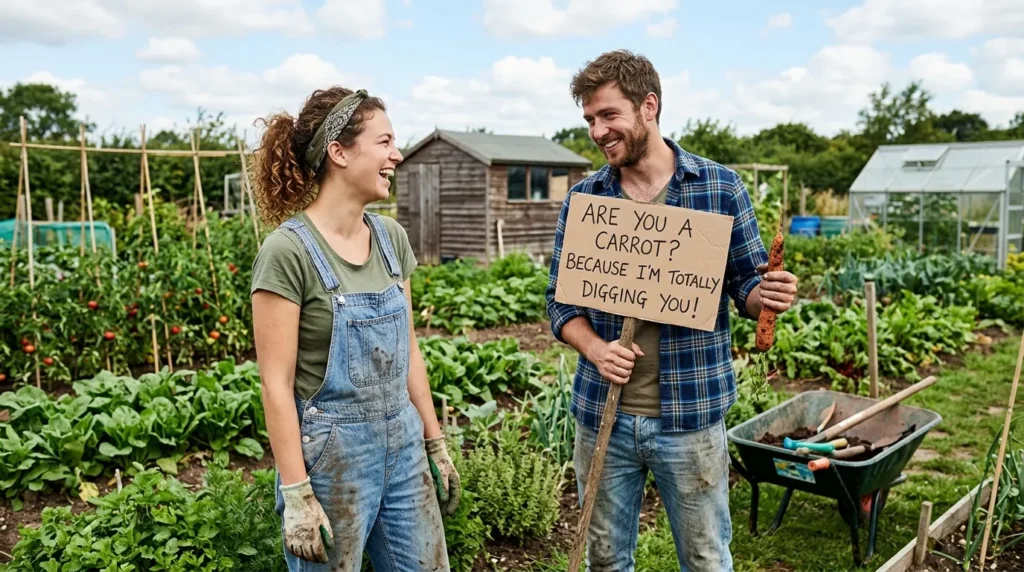 Funny Garden & Farm Pick Up Lines