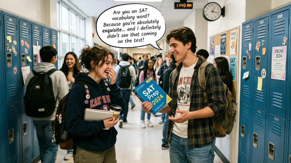 Funny High School SAT Pick Up Lines