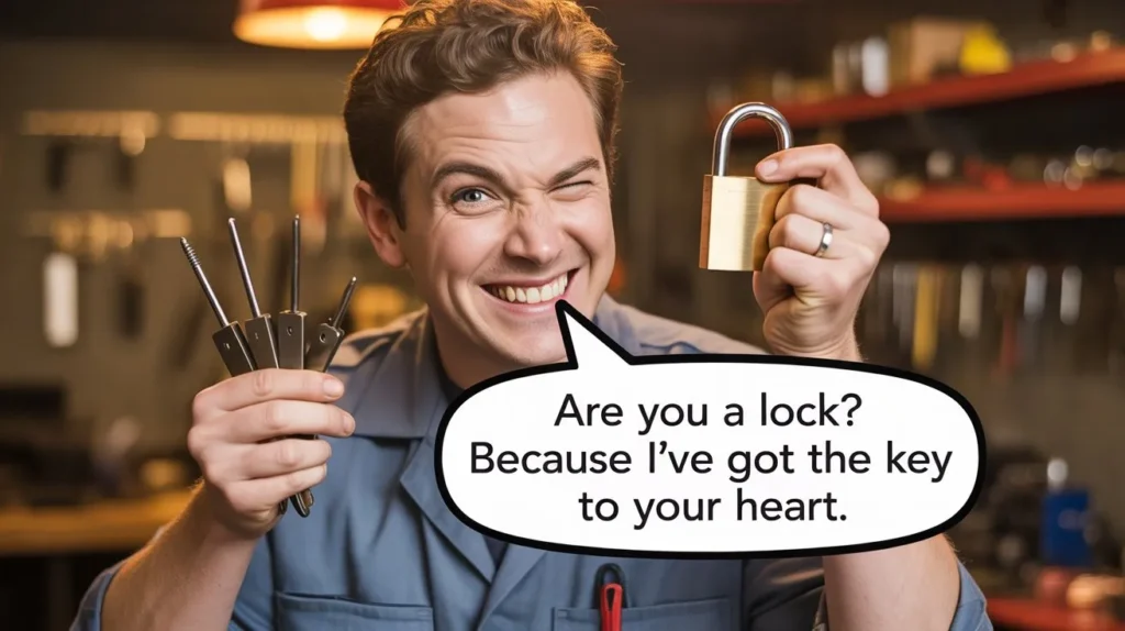 Funny Lock Pickup Lines