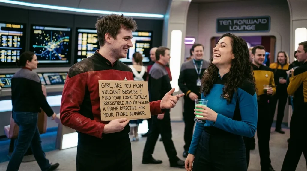 Funny Star Trek Pick Up Lines