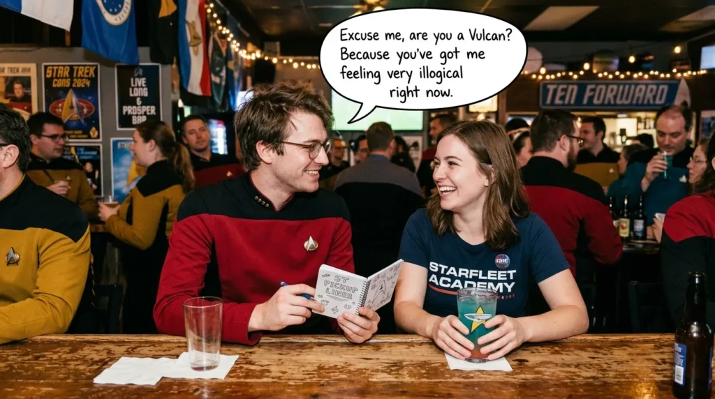 Nerdy Star Trek Pick Up Lines