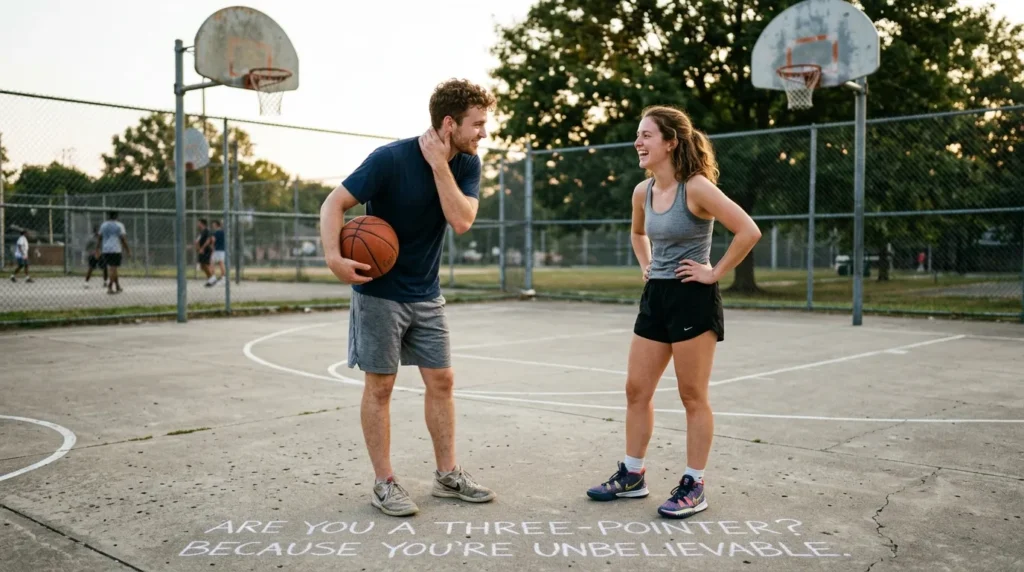 Romantic Basketball Pick Up Lines