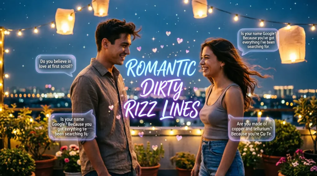 Romantic Dirty Rizz Lines