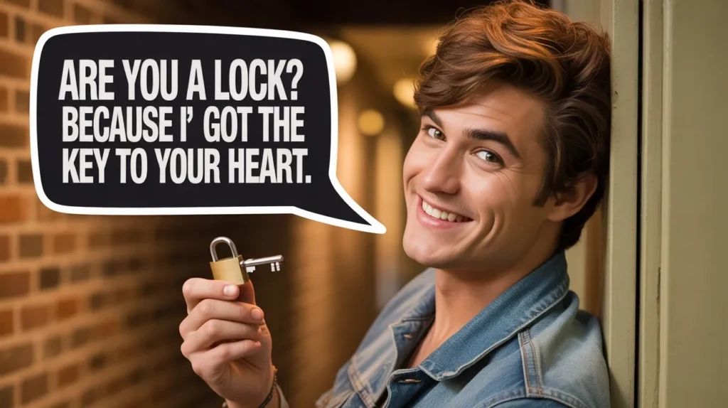 Short Lock Pickup Lines