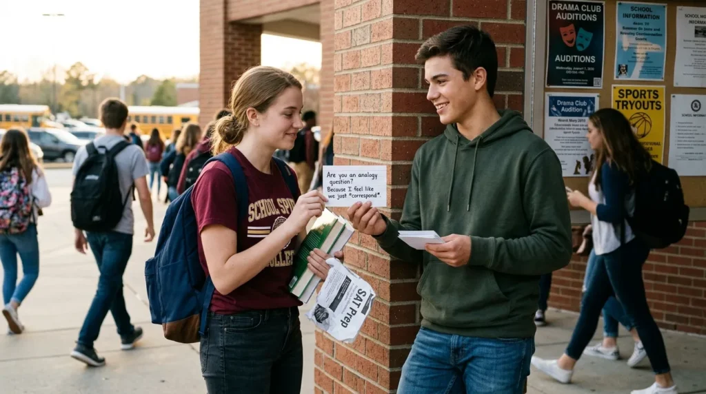 Smooth High School SAT Pick Up Lines