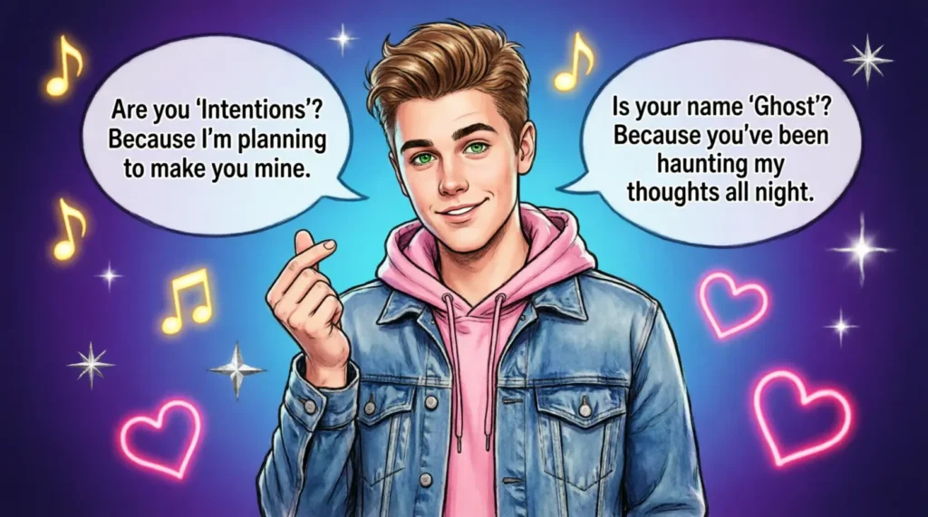 Smooth Justin Bieber Rizz Lines
